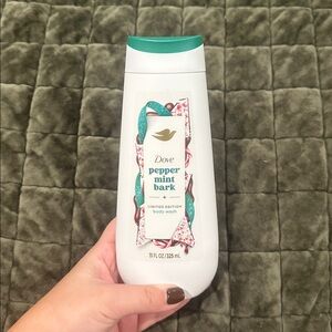 Brand new Dove peppermint bark body wash